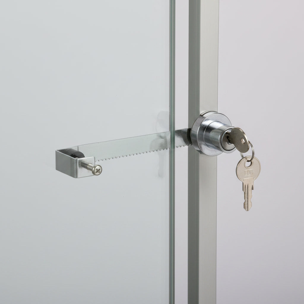 Component Hardware - Lock for Sliding Glass Door, 4-3/8