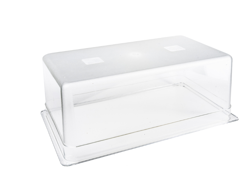 Browne 1/1  Full Size Clear Polycarbonate Food Pan 8