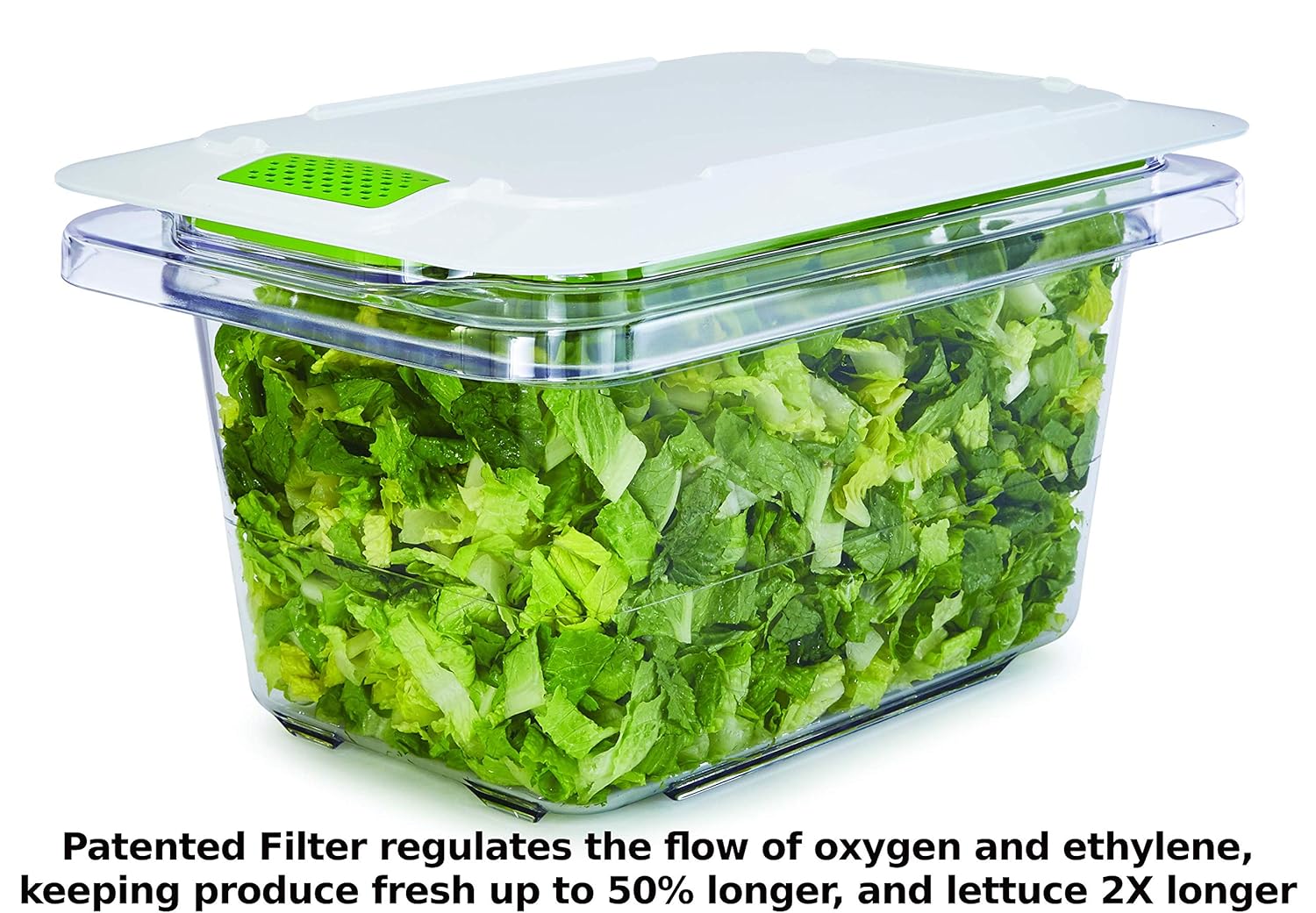 Rubbermaid 3 and 5 Gallon Freshworks Container on white background