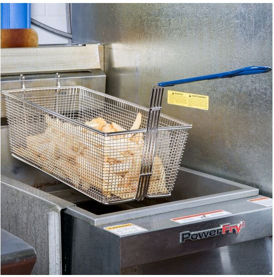 Pitco Twin Fryer Basket 29.5 in. x 12.37 in. x 8.37 P6072184 - 1/1EA