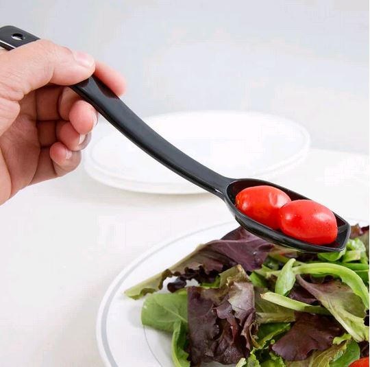 Cambro Spoon 1/2 oz Solid Black 8