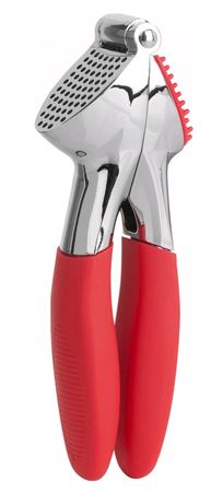 Trudeau Stress Less Garlic Press Red - 0998018 1/1EA