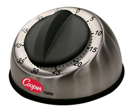 Cooper-Atkins Windup Timer, 60 Minute (1/1EA) TM60*