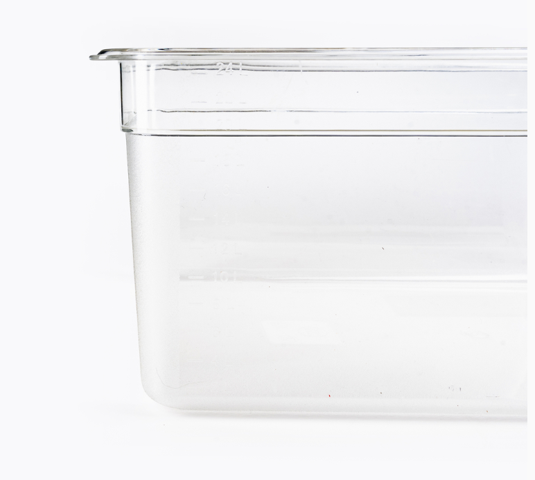 Browne 1/1  Full Size Clear Polycarbonate Food Pan 8