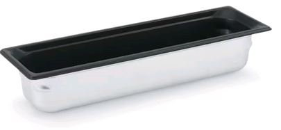 Vollrath 1/2 Size Long Stainless Steel Insert 2.5
