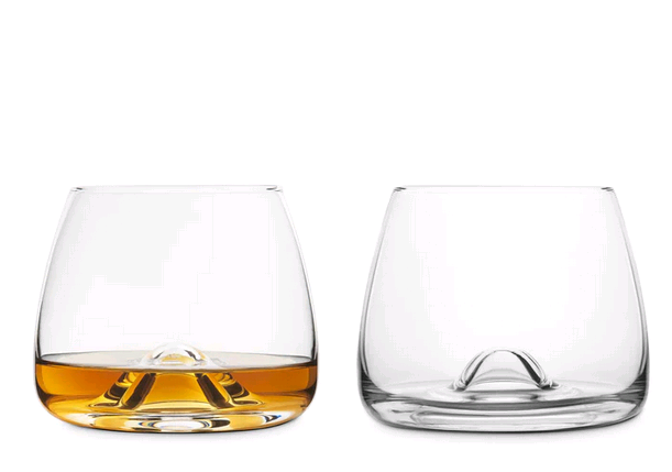 Final Touch Whiskey Lead-Free Crystal Glasses - Set of 2 43775312