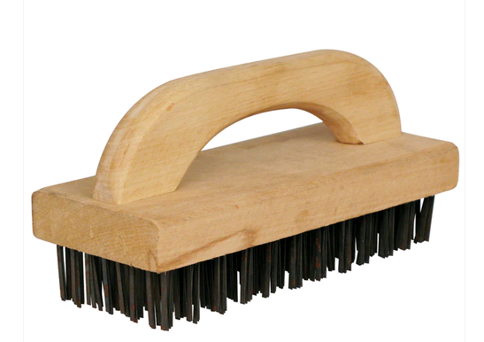 Winco - Scrub Brush 9 1/4" Butcher Block BR-9 - 1/1EA