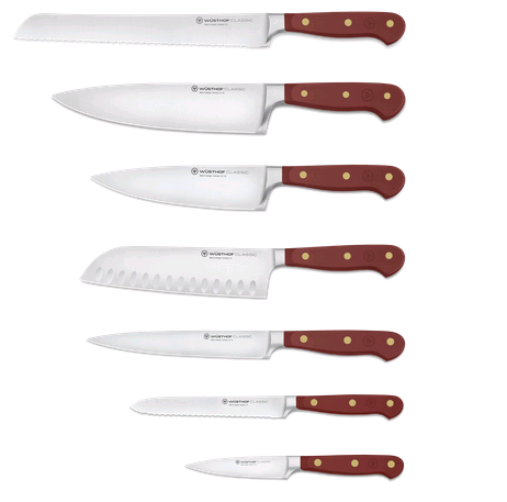 Wusthof Classic Tasty Sumac 8 pcs. Designer White Knife Block Set 1091770715