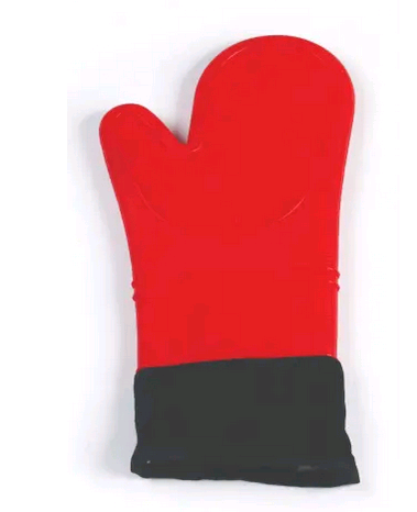 Cool Touch 15" Red Silicone Oven Mitt CT-SF-R15