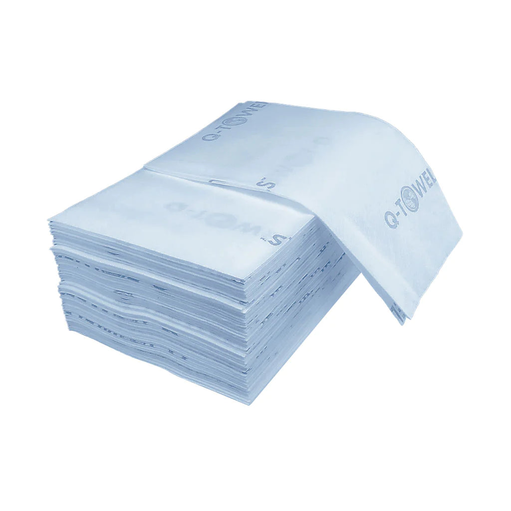 Globe Q-Towels Sanitizer Compatible Food Service Wiper Towels
