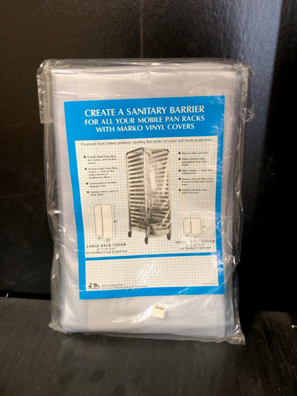 KGB COVER VINYL PAN RACK 18X26*