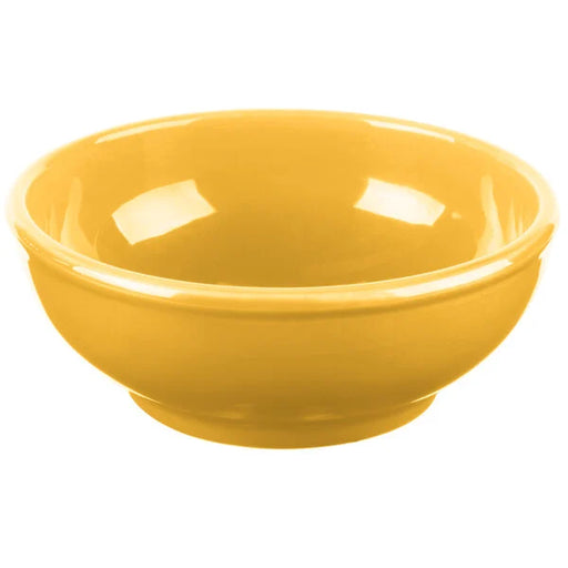 Libbey Cantina 18 oz. Saffron Uncarved Porcelain Oatmeal Bowl - 903044003  12/Case*