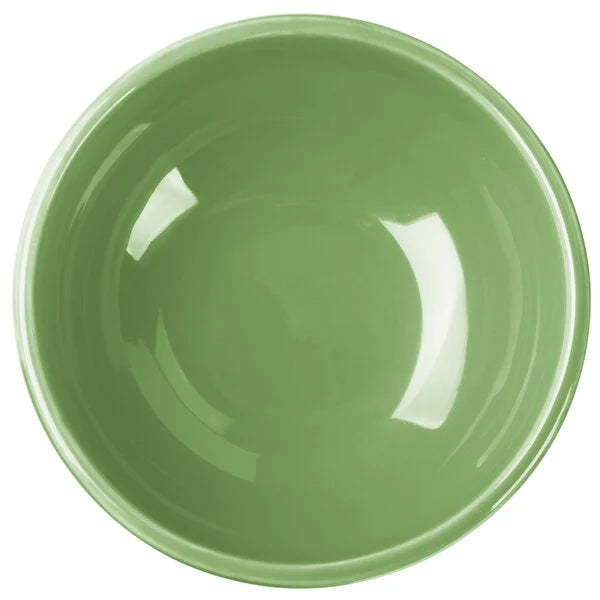 Libbey Cantina 18 oz. Sage Uncarved Porcelain Oatmeal Bowl - 903046003 12/Case*
