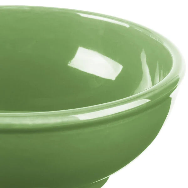 Libbey Cantina 18 oz. Sage Uncarved Porcelain Oatmeal Bowl - 903046003 12/Case*