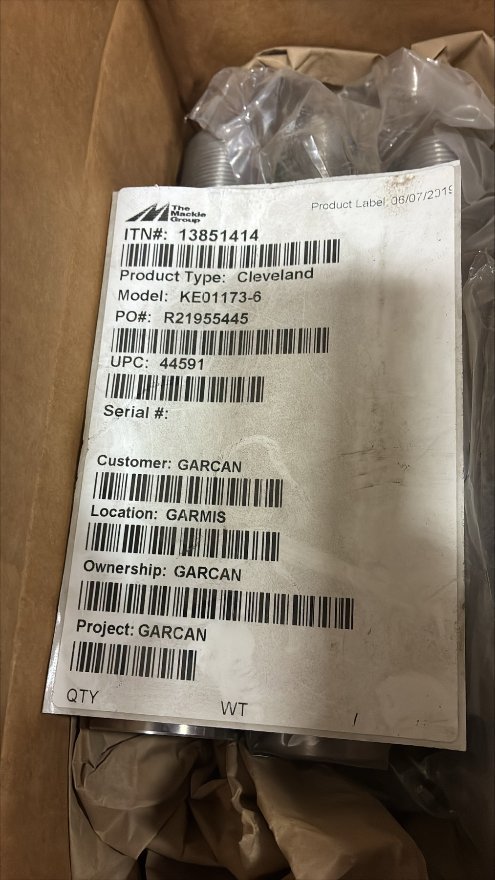 Garland Leg Extension Kit 6