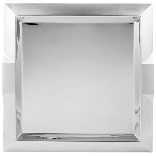 Vollrath 82091 Medium-sized square stainless steel serving tray