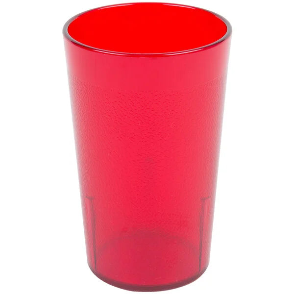 Cambro - Colorware Tumbler, 9.8 oz, Ruby Red, 950P156 - (Pack of 6)