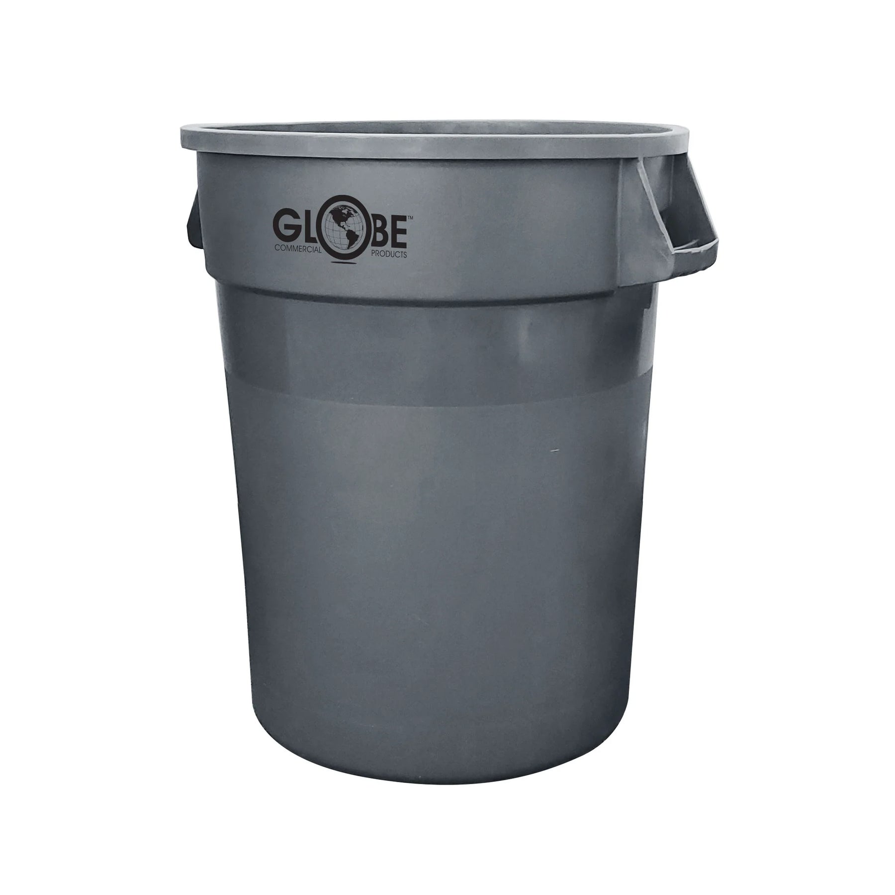 Globe Commercial Grey Waste Containers - 20 Gallon / Grey 9640