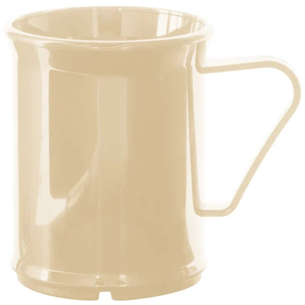 Cambro 96CW133 Cup Mug, Beige - 48 Pack on white background