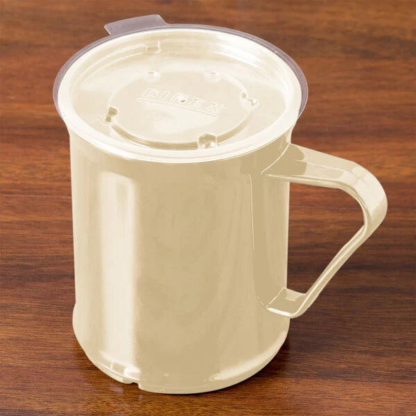 Cambro 96CW133 Cup Mug, Beige - 48 Pack on white background