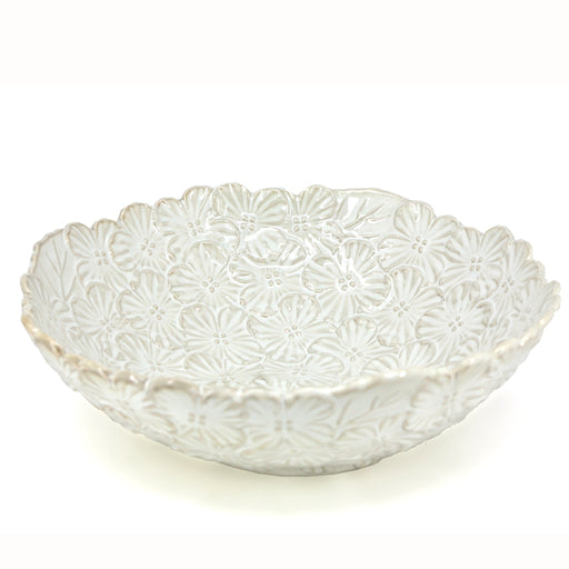 BIA Bouquet Textured Serving Bowl 980401 WH - 1/1EA