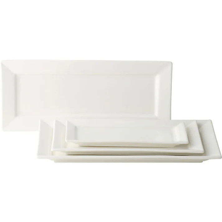 Anton Black Rectangle Plate, 15