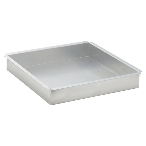 Winco Square Cake Pan, 12" x 12" x 2", Aluminum ACP-1212