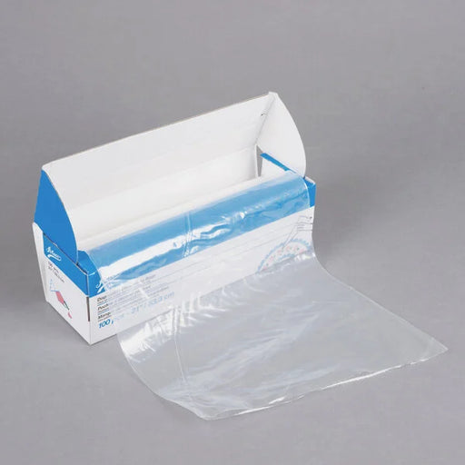 Ateco High-Grip Clear Disposable Pastry Bags - 100/Roll