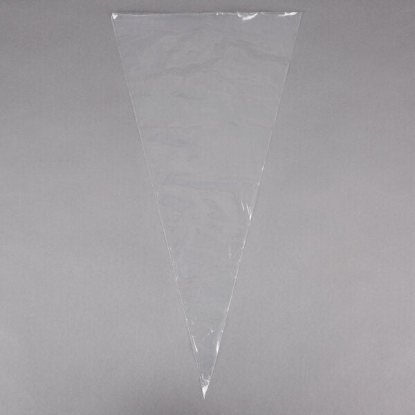 Ateco High-Grip Clear Disposable Pastry Bags - 100/Roll