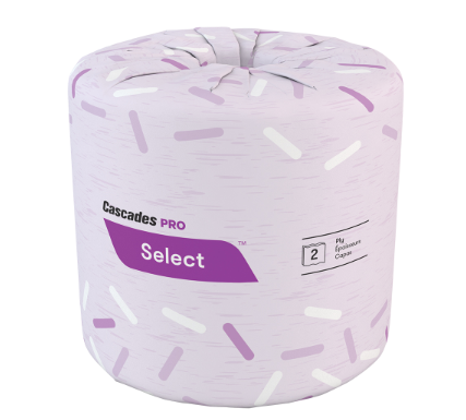 Cascades PRO Select Standard Bath Tissue, 2-Ply, White B042 48/1EA*
