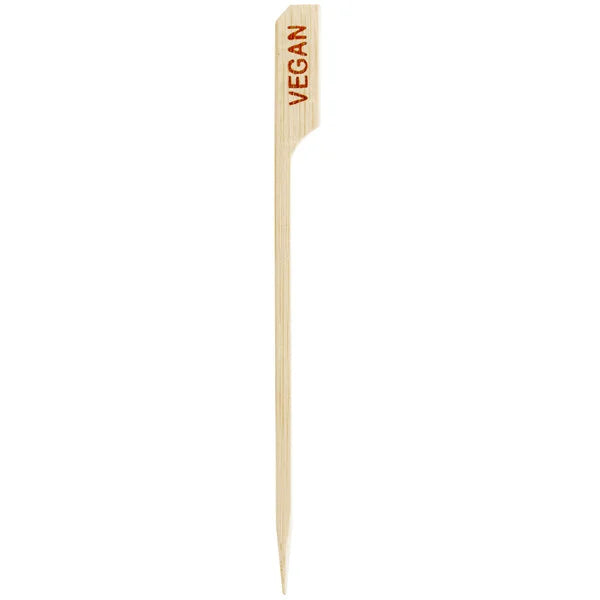 Tablecraft  - Vegan Food Marker Pick BAMP45VG - (Pack of 100)