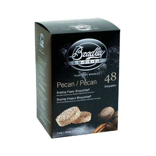 Bradley Smoker Bisquettes Pecan Blend, 48 Pack BTPC48 1/1EA