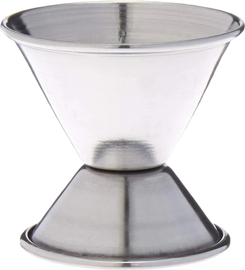 Browne - Double Jigger 1 oz Stainless Steel 1290 - 1/1EA