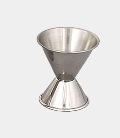Browne - Double Jigger 1 oz Stainless Steel 1290 - 1/1EA