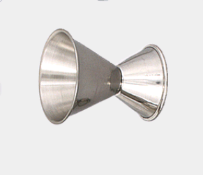 Browne - Double Jigger 1 oz Stainless Steel 1290 - 1/1EA