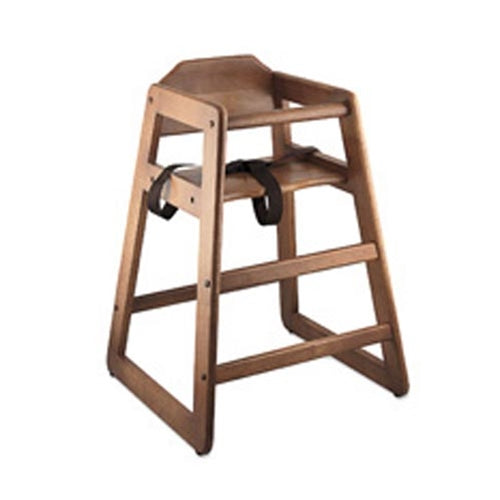 Browne - High Chair Walnut Wood 27.3" 80976 - 1/1EA