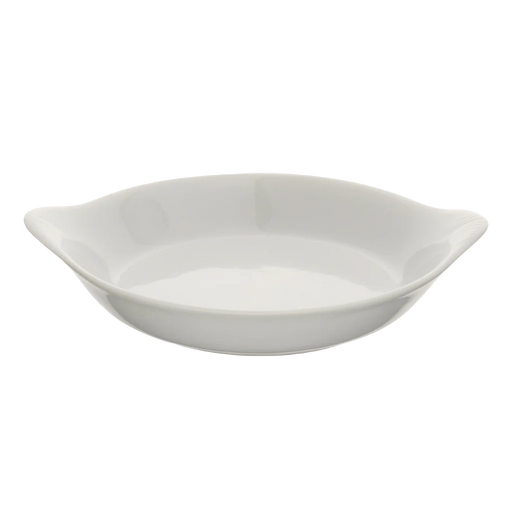 Browne - Au Gratin Dish, 10 oz, White, 564010W - 1/1EA