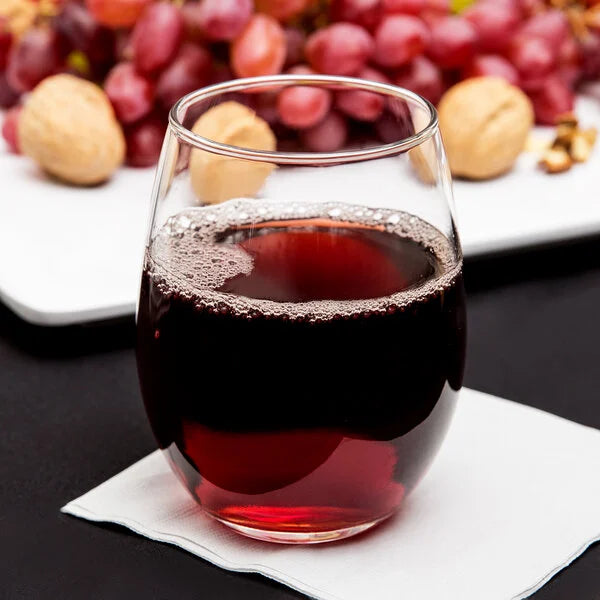 Arc International C8303 15 oz Perfection Stemless Wine Glass on white background
