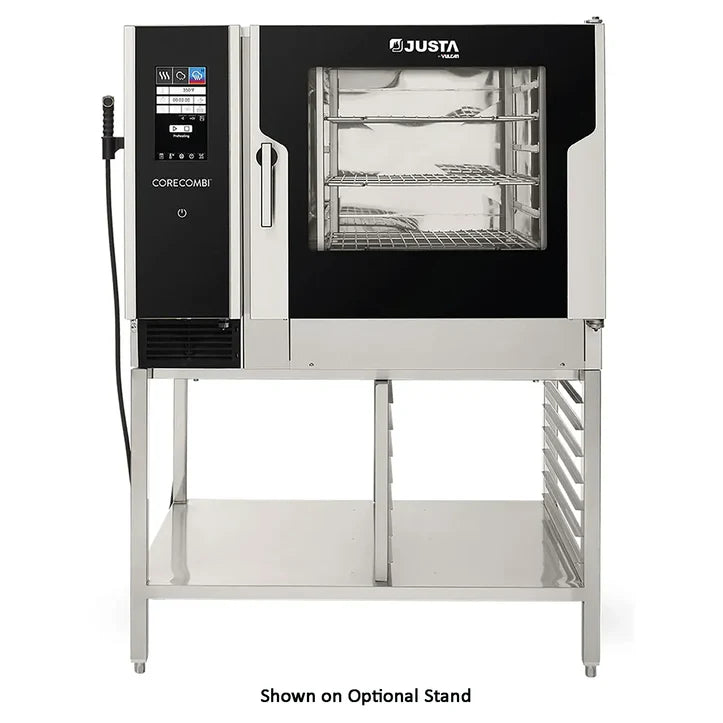 Vulcan Natural Gas/Propane Combi Oven - Digital Controls, Fits 6 Full Size Sheet Pans CORE-62G