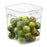 CamSquares FreshPro - 8 QT Clear Square Polycarbonate Food Storage Container 8SFSPROCW135 - 1/1EA