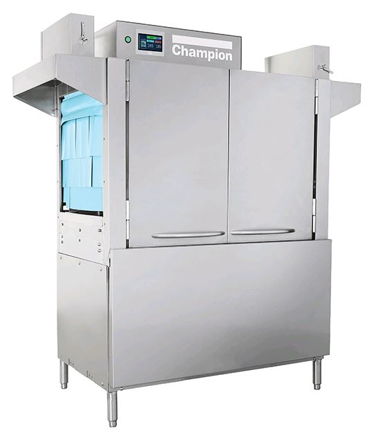 Champion PRO Series Rack Conveyors 44" Single Tank Commercial Warewasher 44Pro