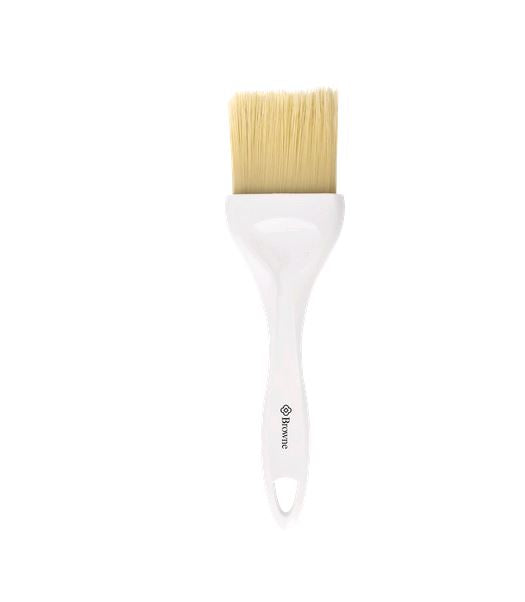 Browne - Pastry Brush 3" Plastic Handle Boar Bristles 61300-3 - 1/1EA