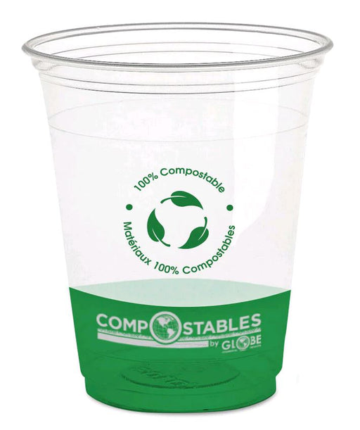 Globe Clear PLA Cold Cups