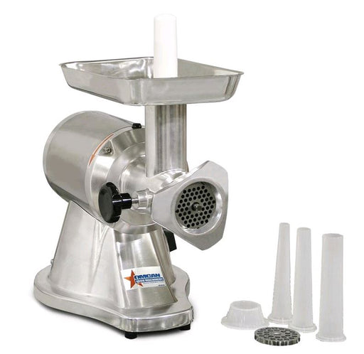 Omcan #12 Stainless Steel 1 HP Meat Grinder MG-CN-0012-E