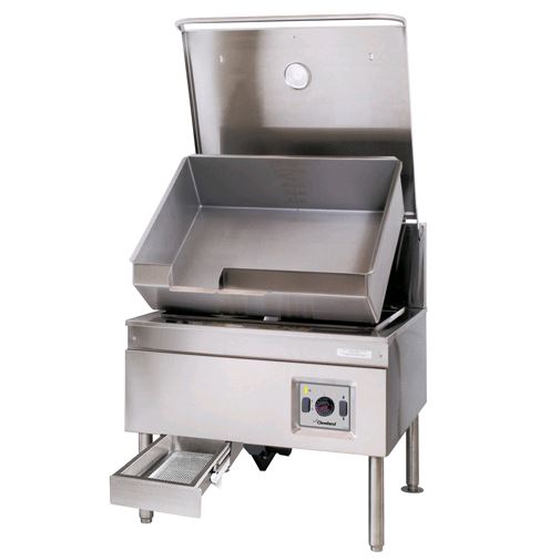 Cleveland Dura-pan Series 30-gallon Braising Pan Tilting Skillet SEL30TR