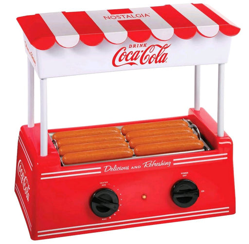 Nostalgia Coca-Cola Hot Dog Roller CKHDR8CR