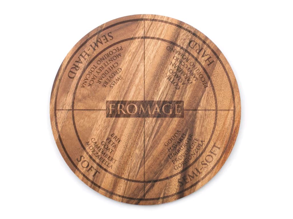 Foxrun Acacia Wood Circle Serving Board 28445E332