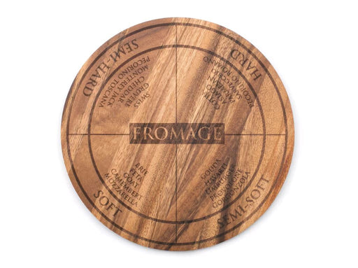 Foxrun Acacia Wood Circle Serving Board 28445E332