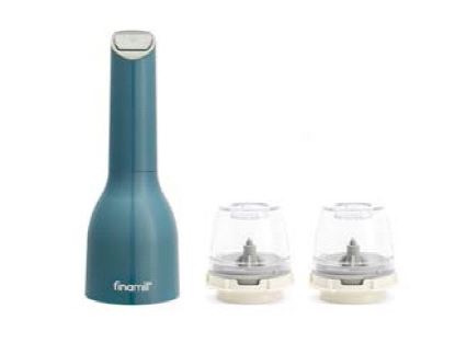 FinaMill Spice Grinder with 2 FinaPods-ProPlus & Peppercorn, Battery ...