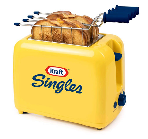 Nostalgia Kraft Singles Grilled Cheese Sandwich Toaster KSGTC2YW